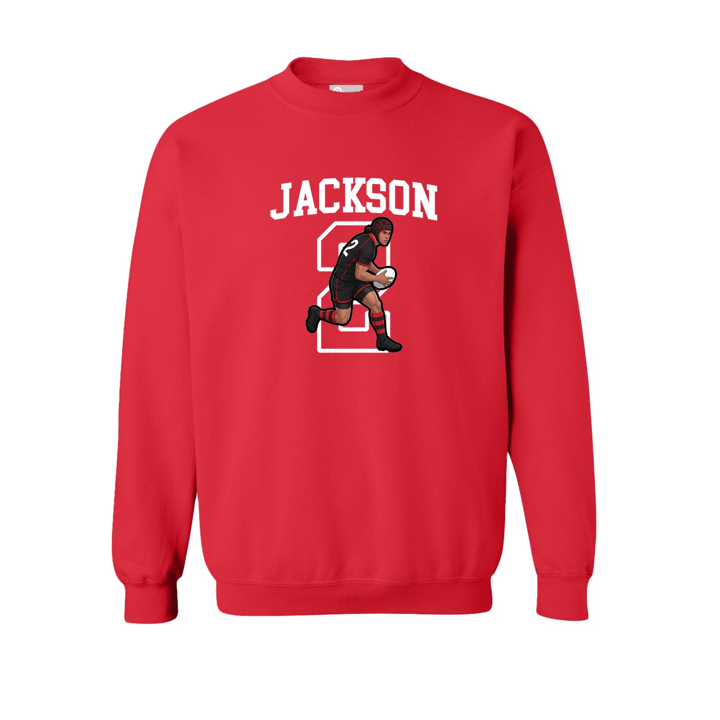 Fleece Crew — Shirsey in Red