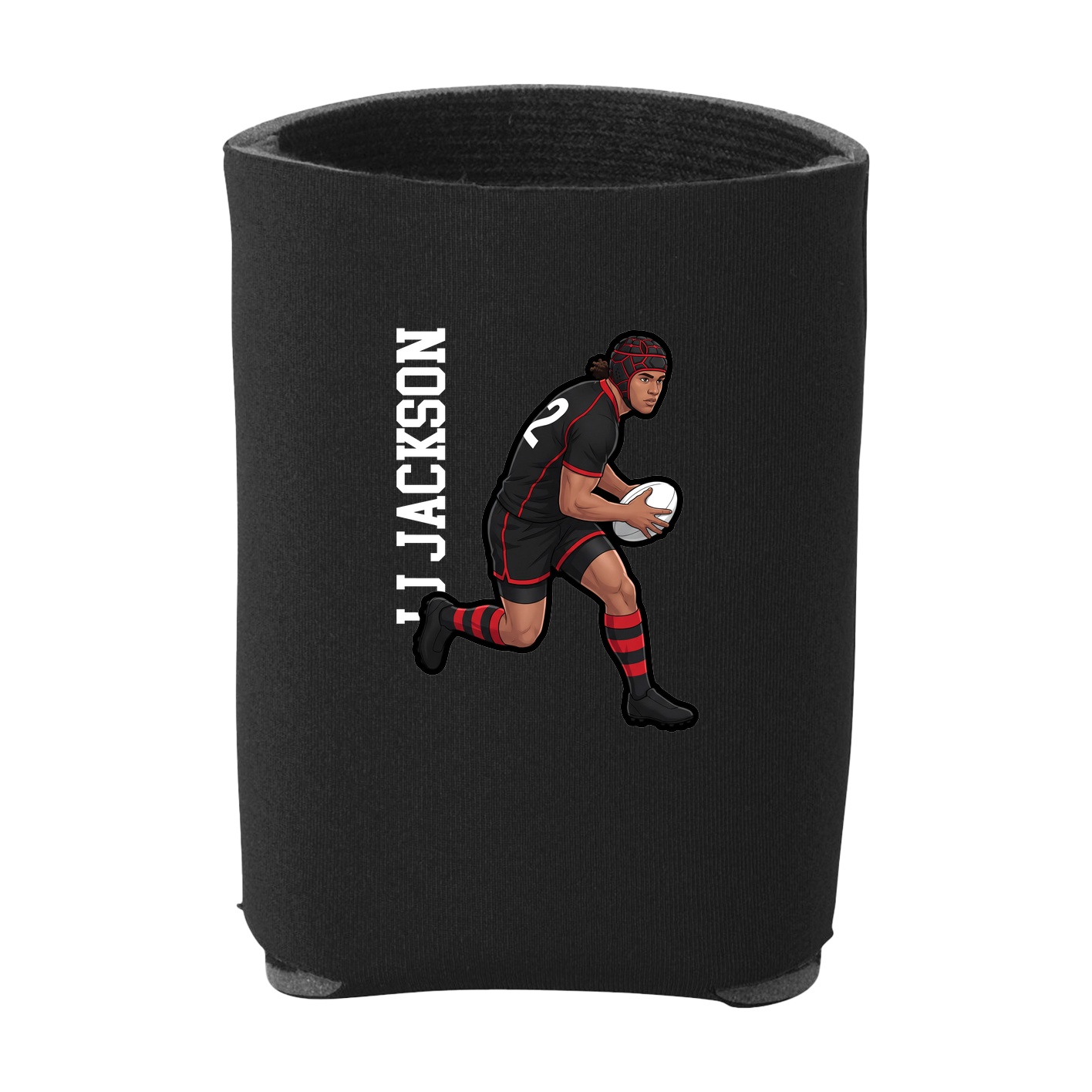 Can Holder — Name Vertical in Black