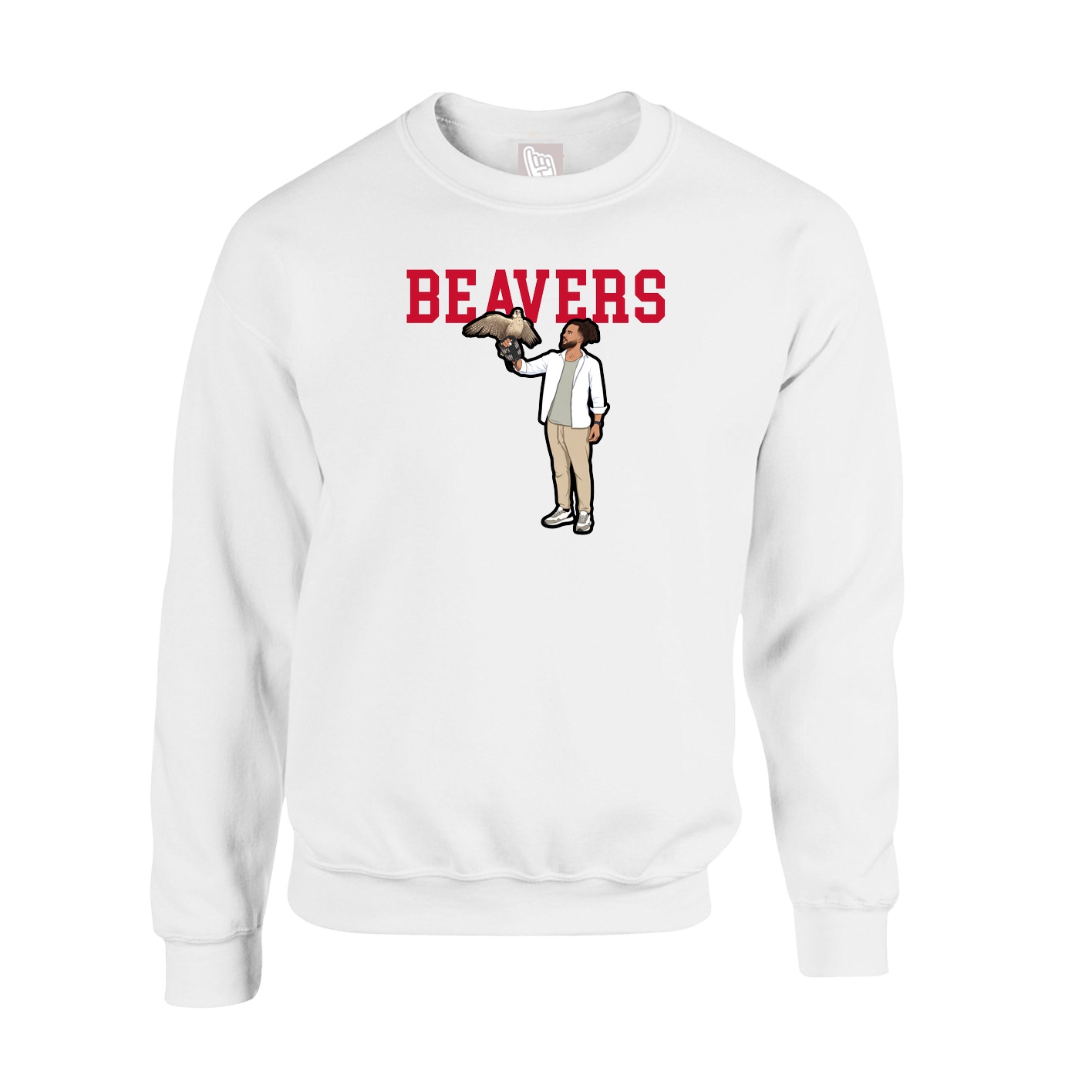 Fleece Crew — Shirsey in White