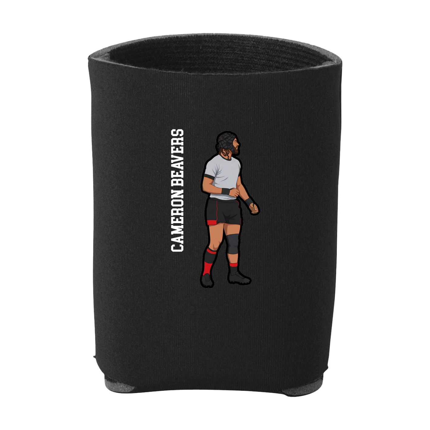 Can Holder — Name Vertical in Black