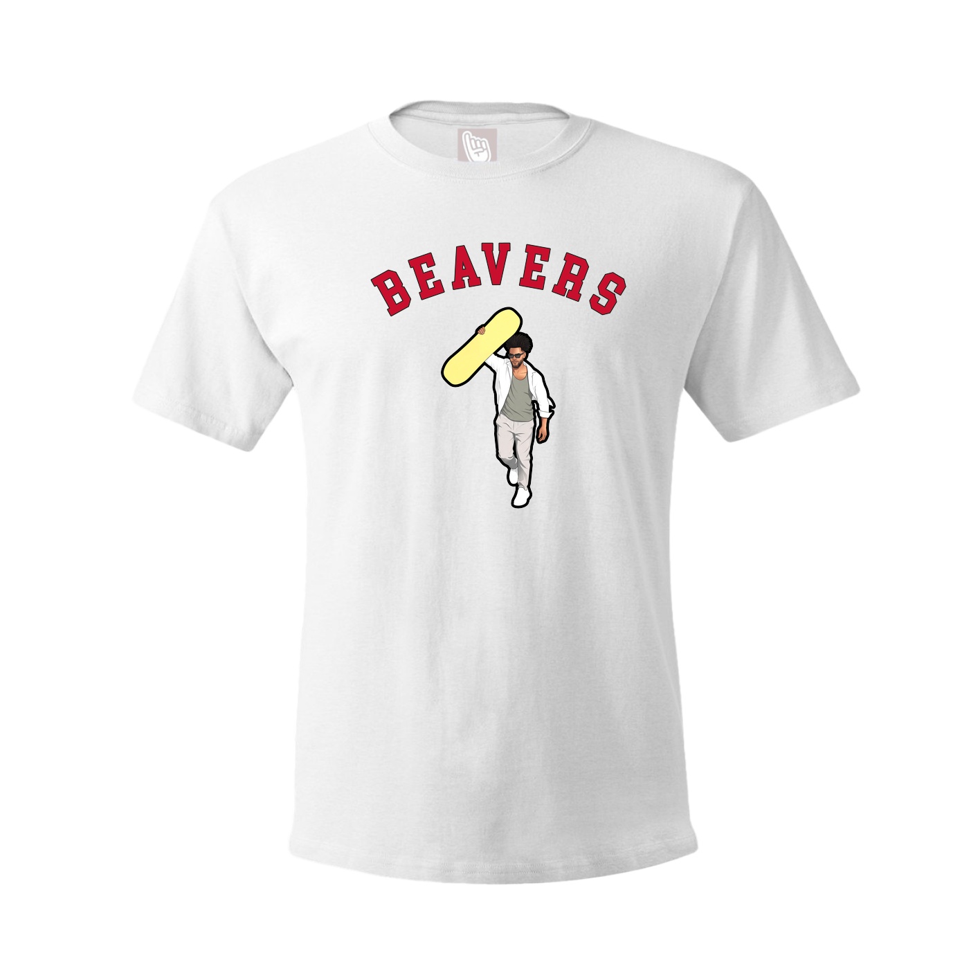 Tee — Shirsey Arch in White