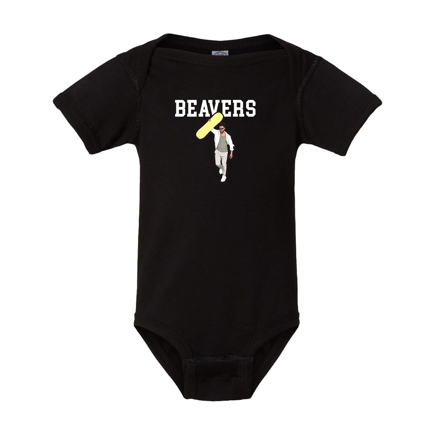 Baby Onesie — Shirsey in Black