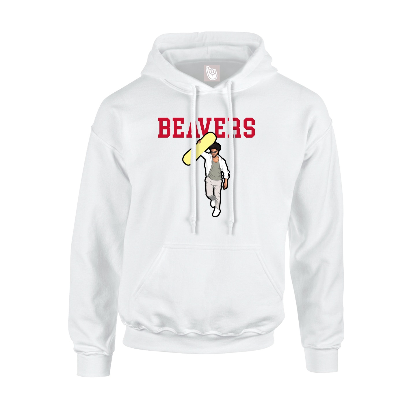 Youth Hoodie — Shirsey in White