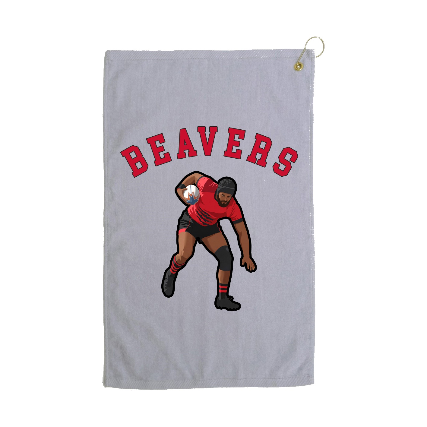 Golf Towel — Shirsey Arch in Grey