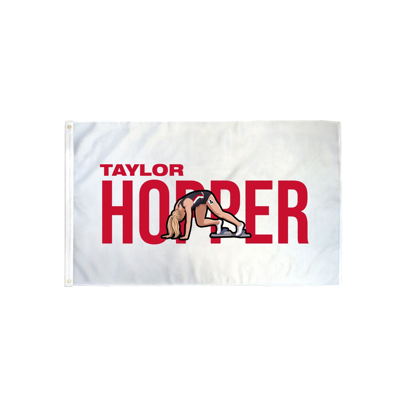 3x5 Flag — Player Name in Classic