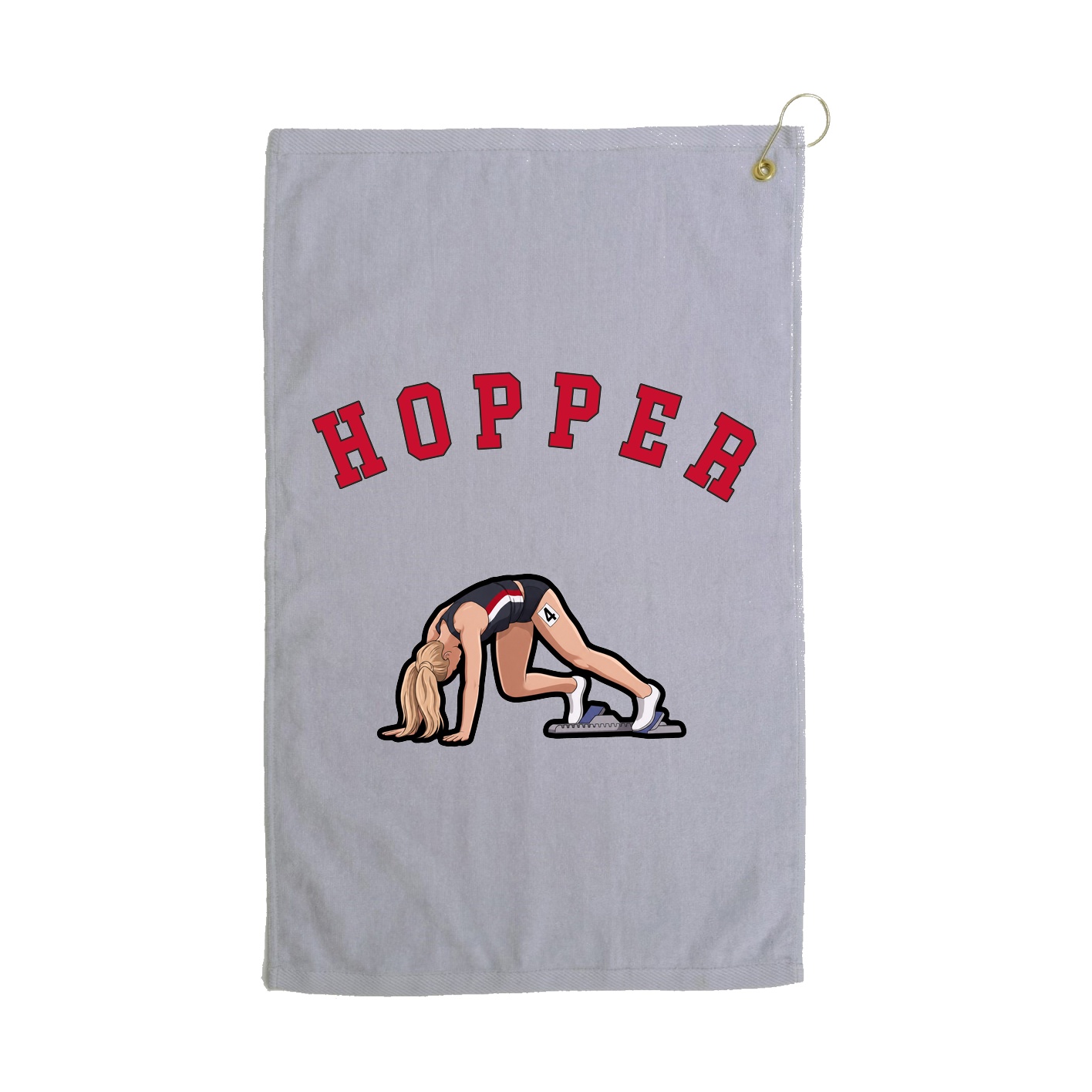 Golf Towel — Shirsey Arch in Grey
