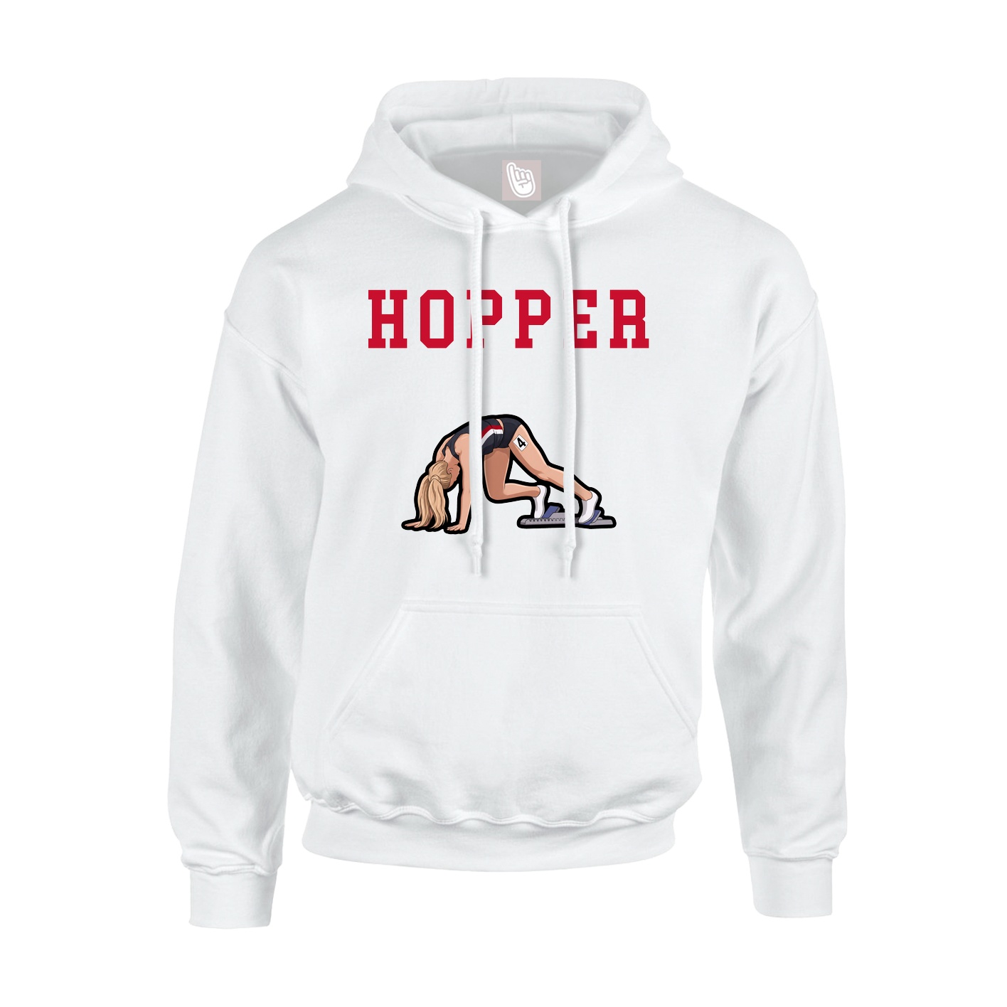 Youth Hoodie — Shirsey in White
