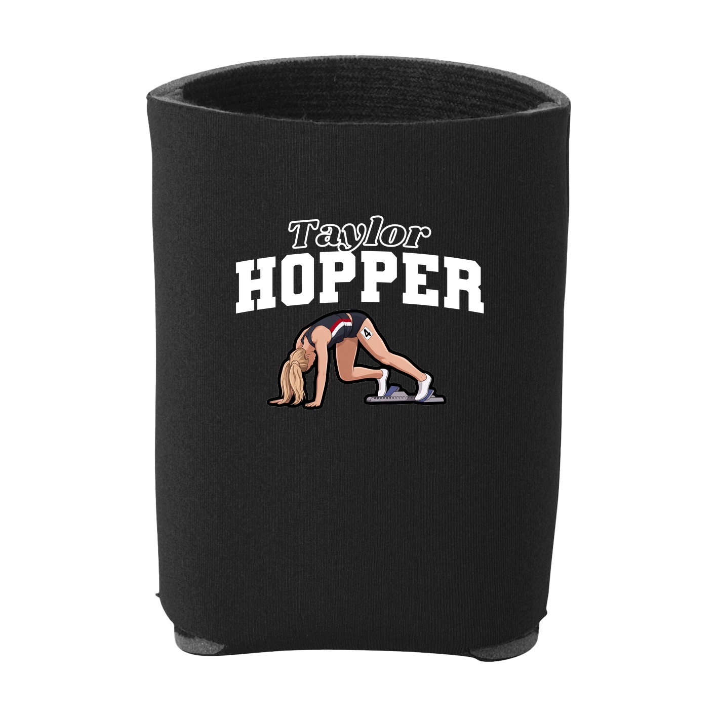 Can Holder — Name Arch in Black
