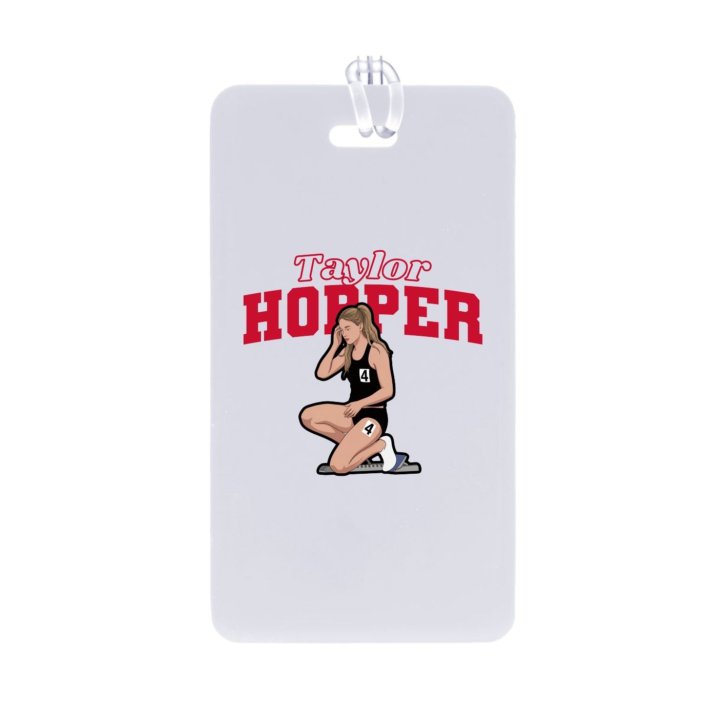 Bag Tag — Name Arch in Classic