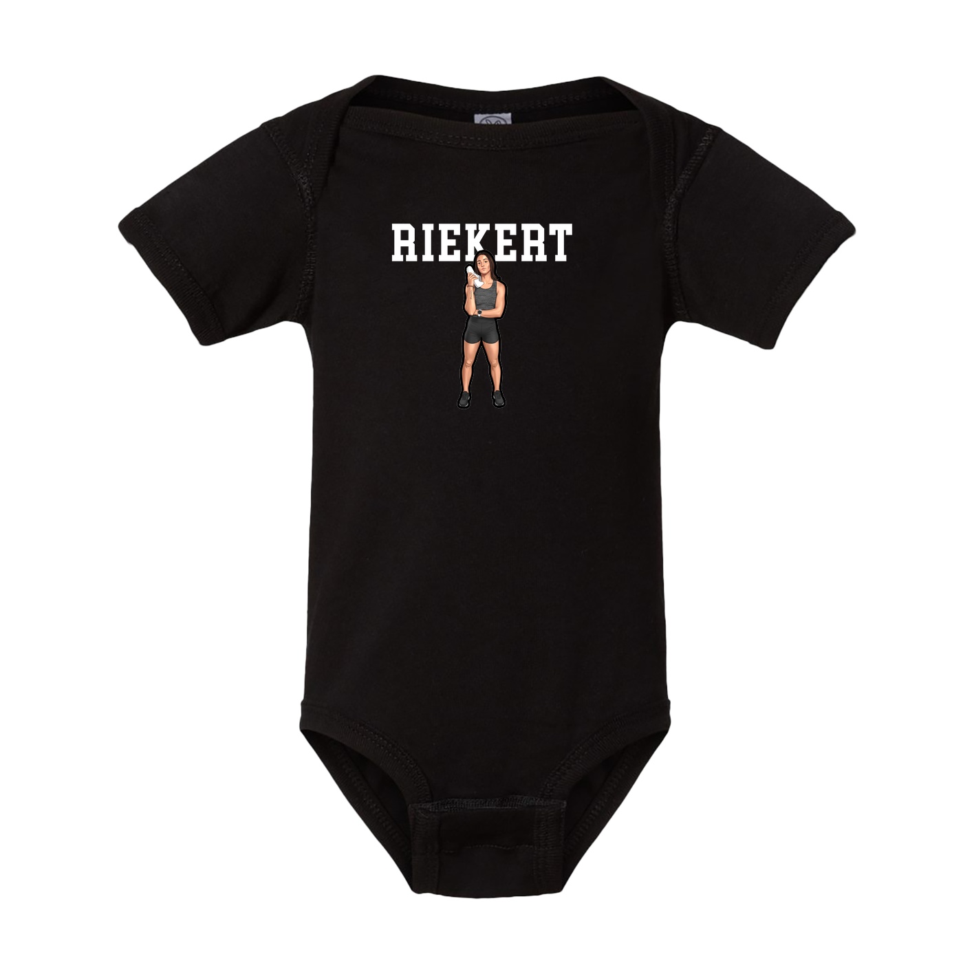 Baby Onesie — Shirsey in Black