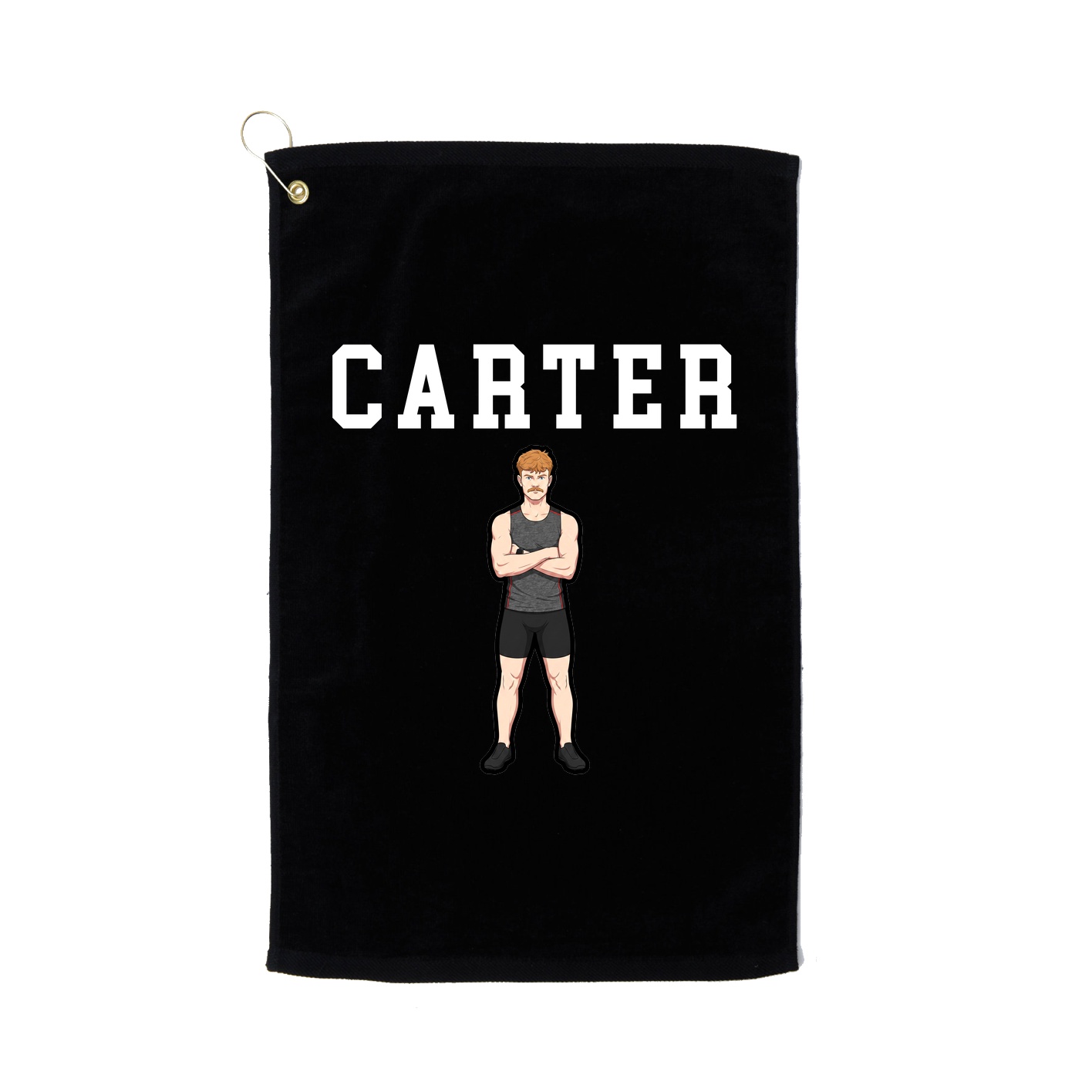Golf Towel — Shirsey in Black