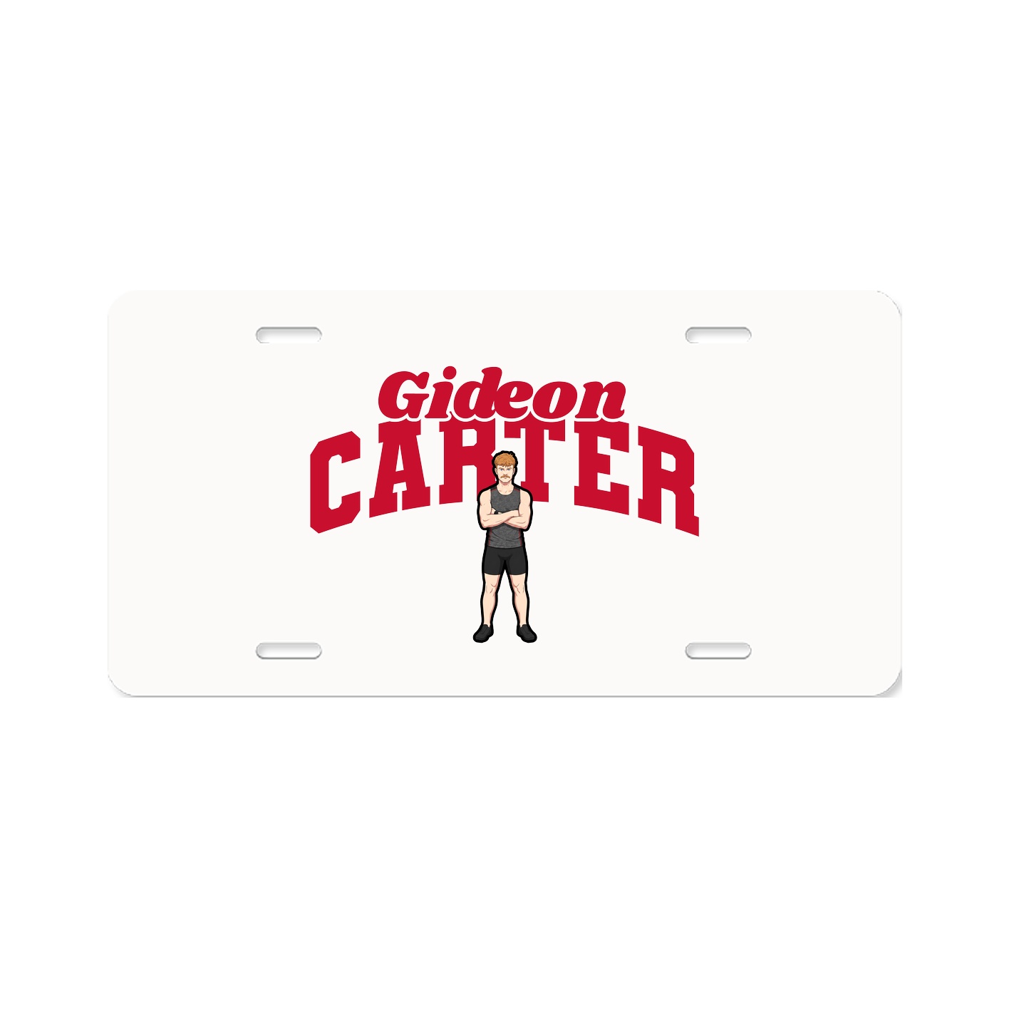 License Plate — Signature Arch in Classic
