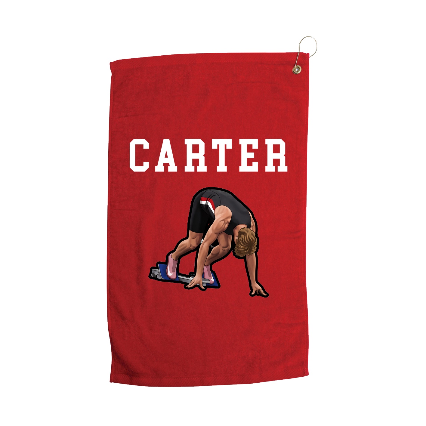 Golf Towel — Shirsey in Red