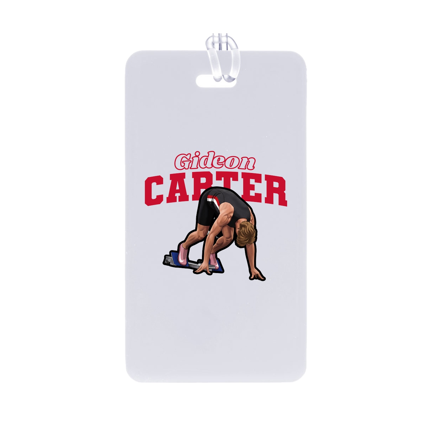 Bag Tag — Name Arch in Classic