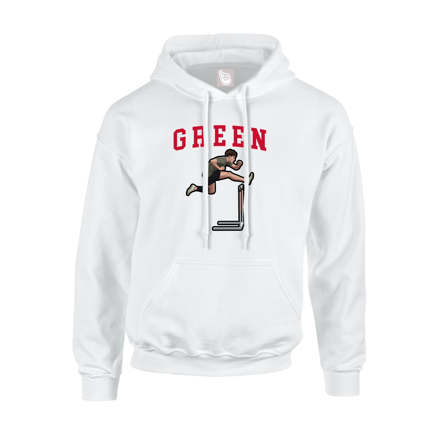 Hoodie — Shirsey in White