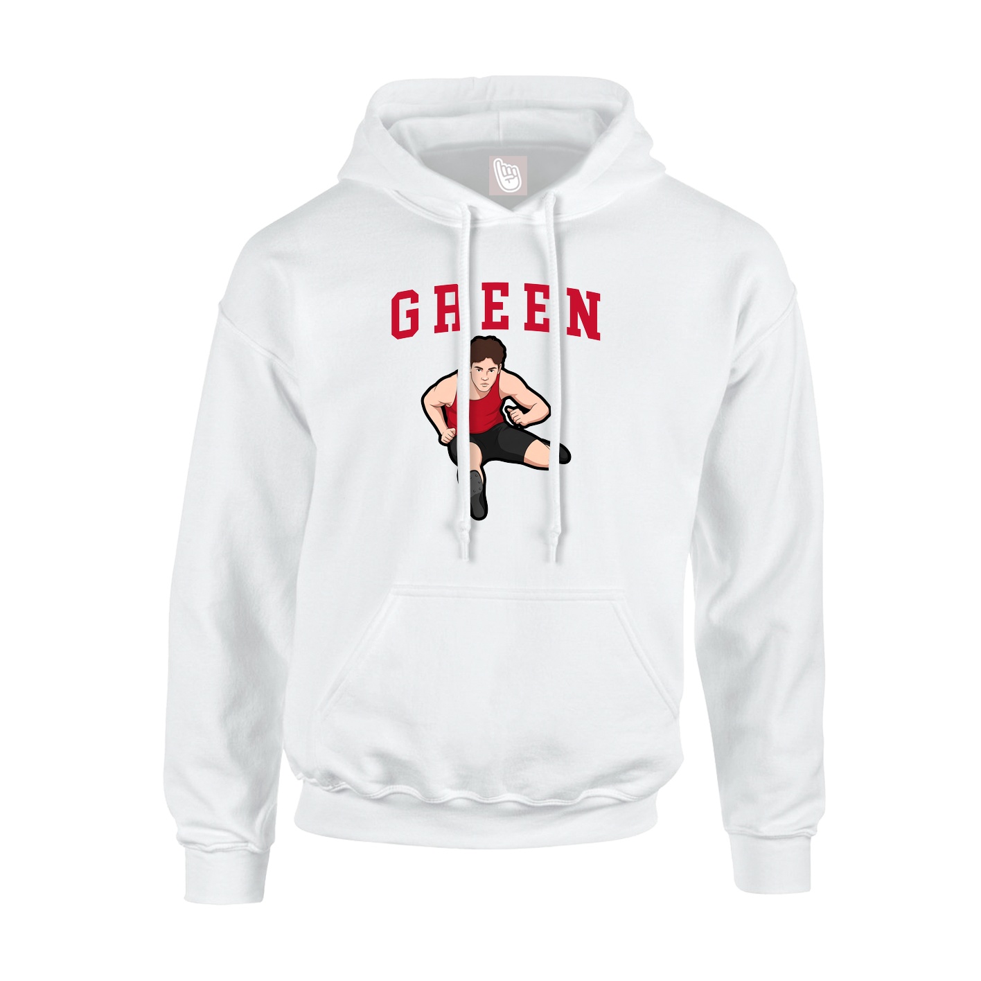 Youth Hoodie — Shirsey in White