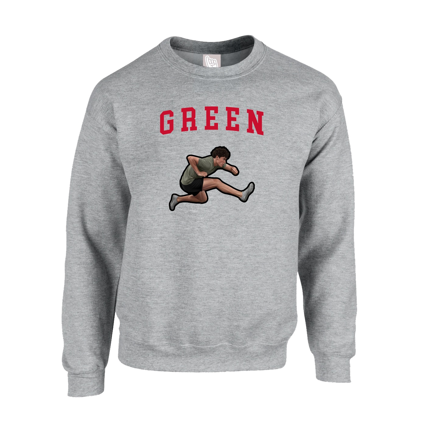 Fleece Crew — Shirsey in Grey