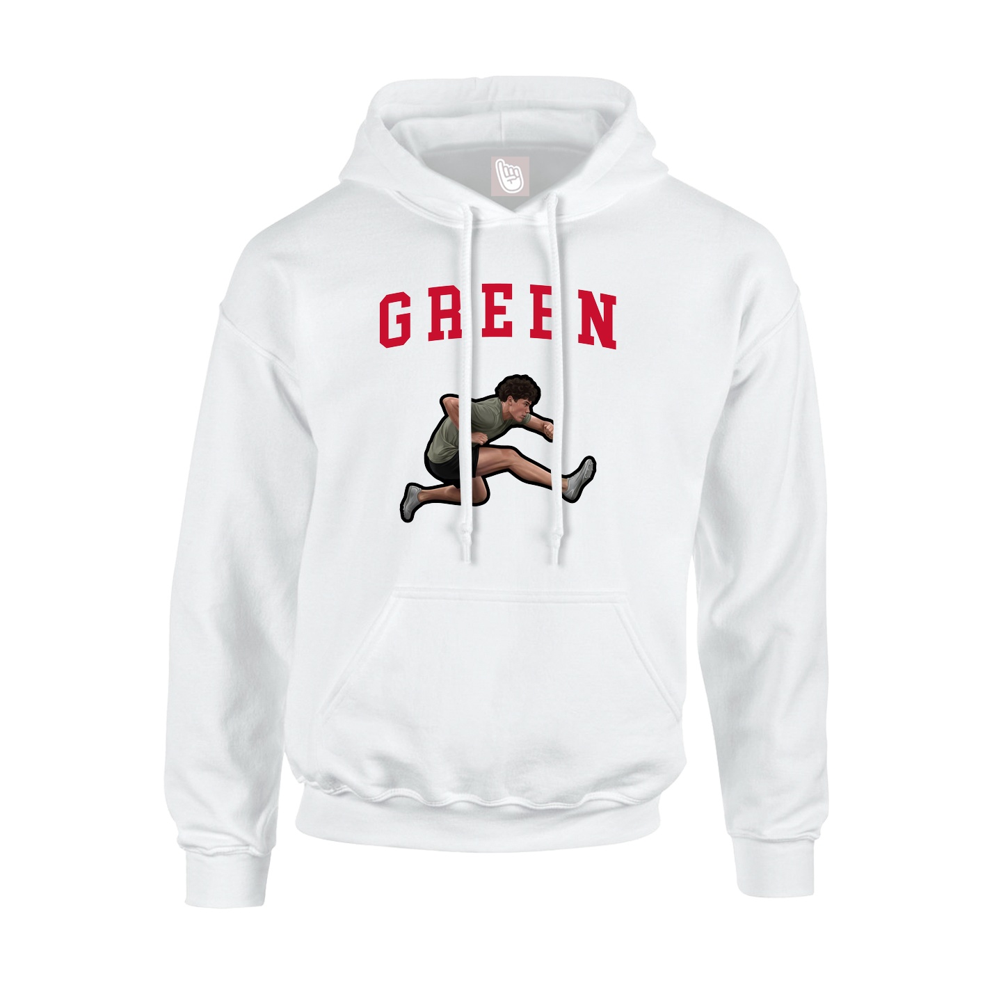 Youth Hoodie — Shirsey in White