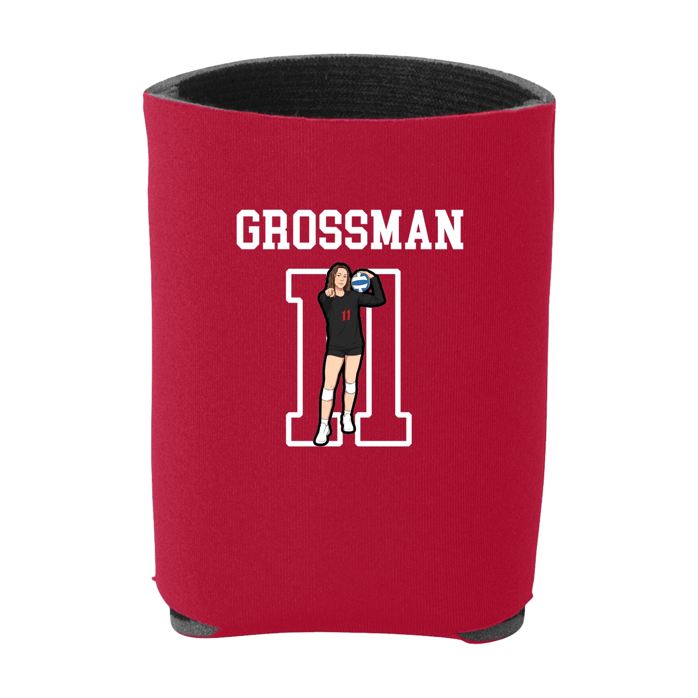Can Holder — Shirsey in Red