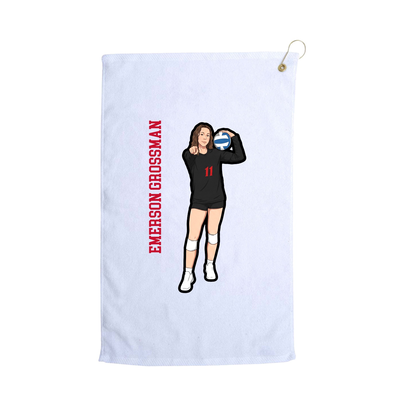 Terry Velour Golf Towel