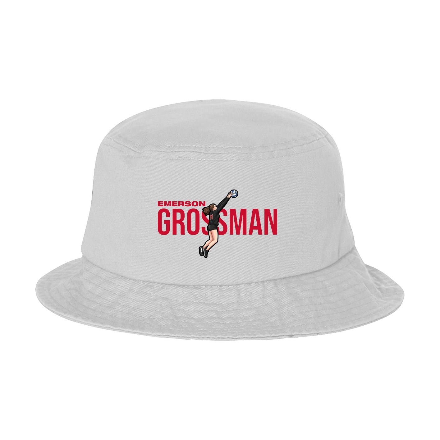 Bucket Cap — Player Name in White