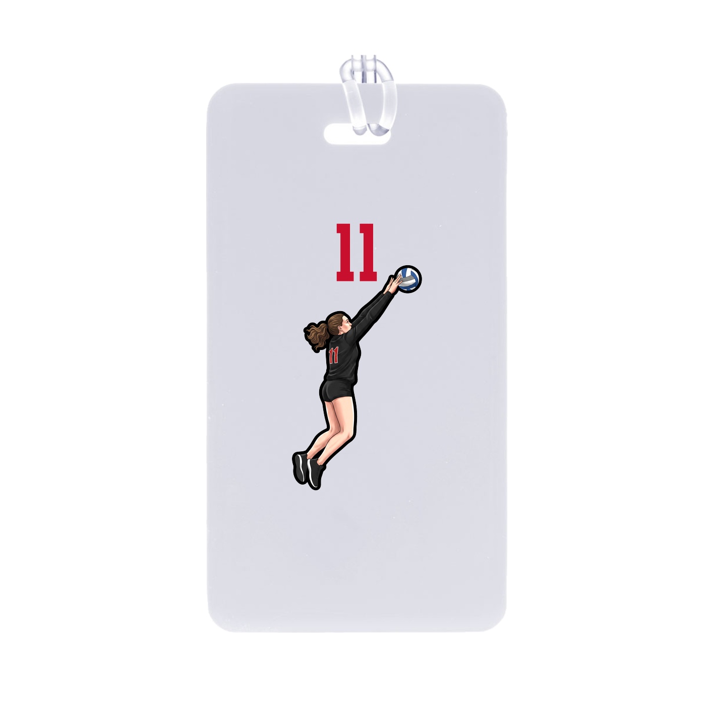 Bag Tag — Number Top in Classic