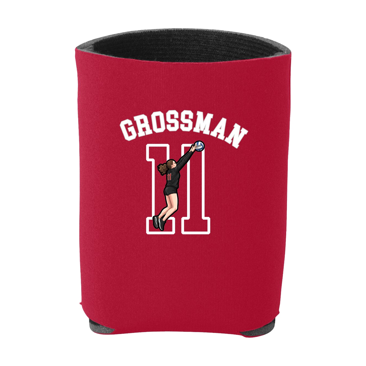 Can Holder — Shirsey Arch in Red