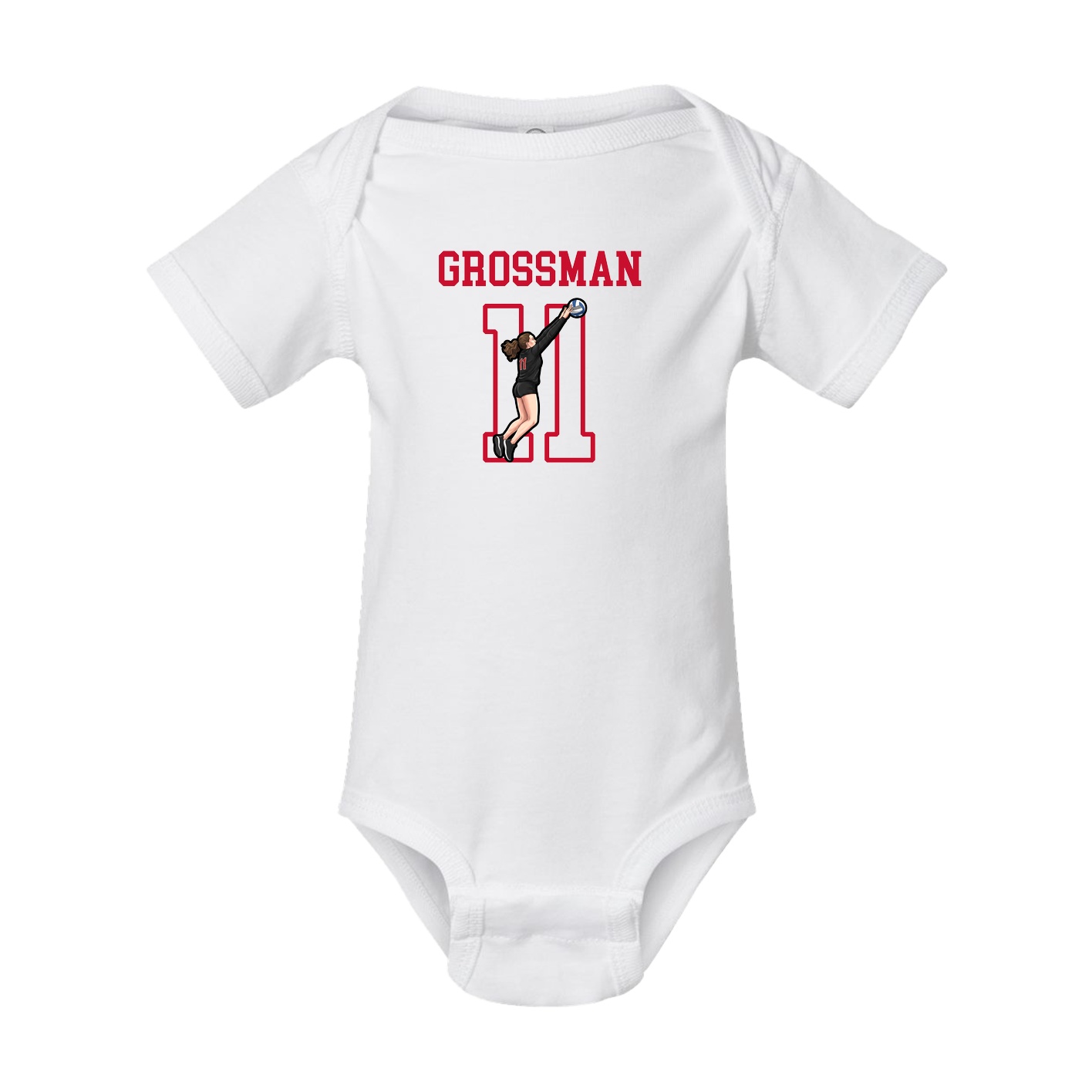 Baby Onesie — Shirsey in White