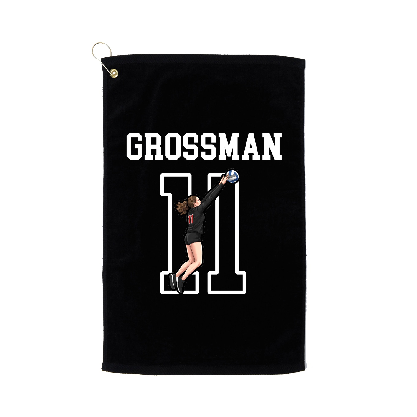 Golf Towel — Shirsey in Black