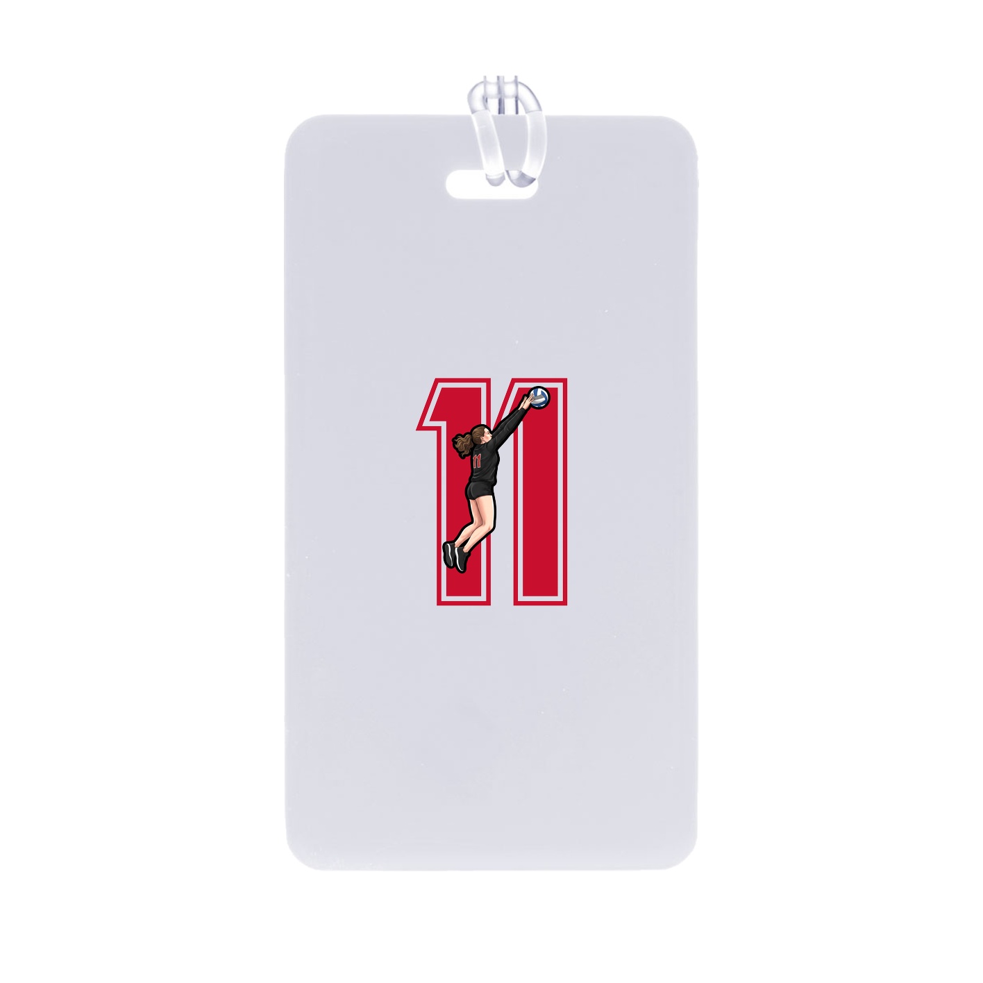 Bag Tag — Number in Classic