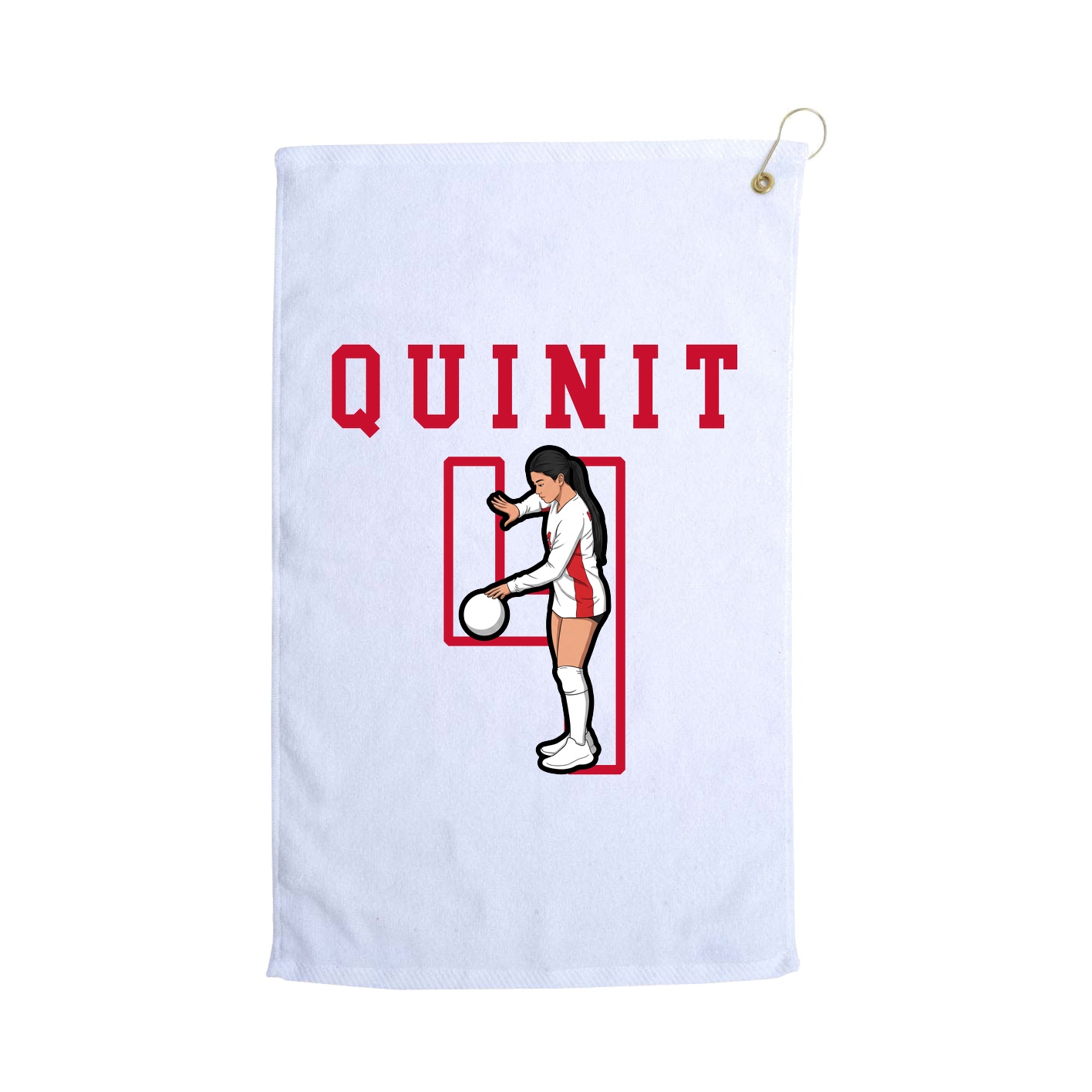 Golf Towel — Shirsey in White