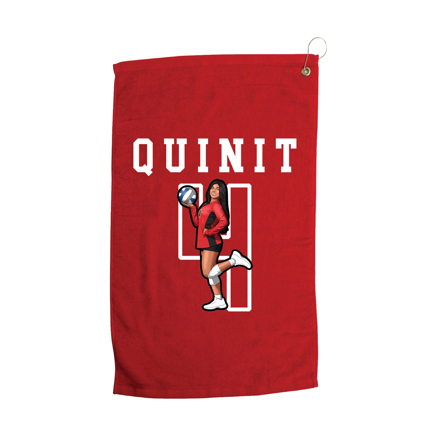 Golf Towel — Shirsey in Red