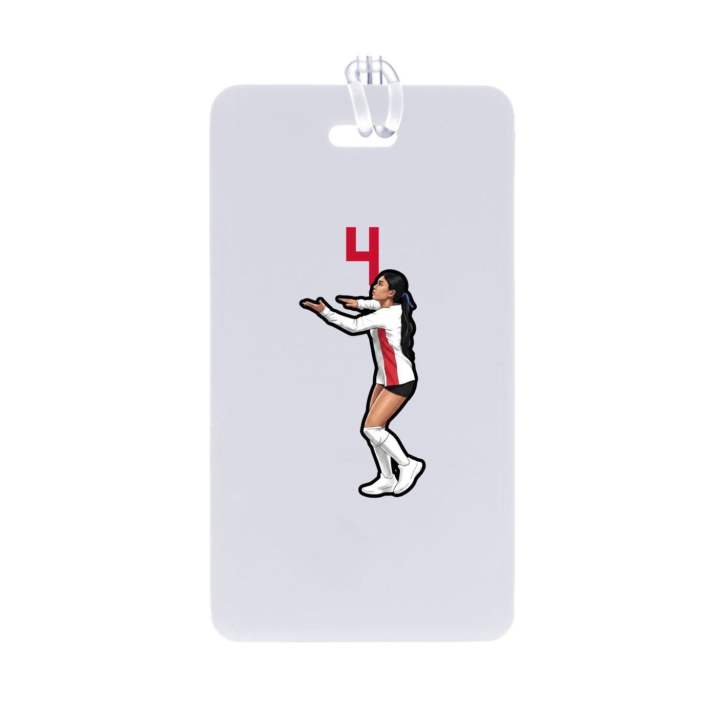 Bag Tag — Number Top in Classic
