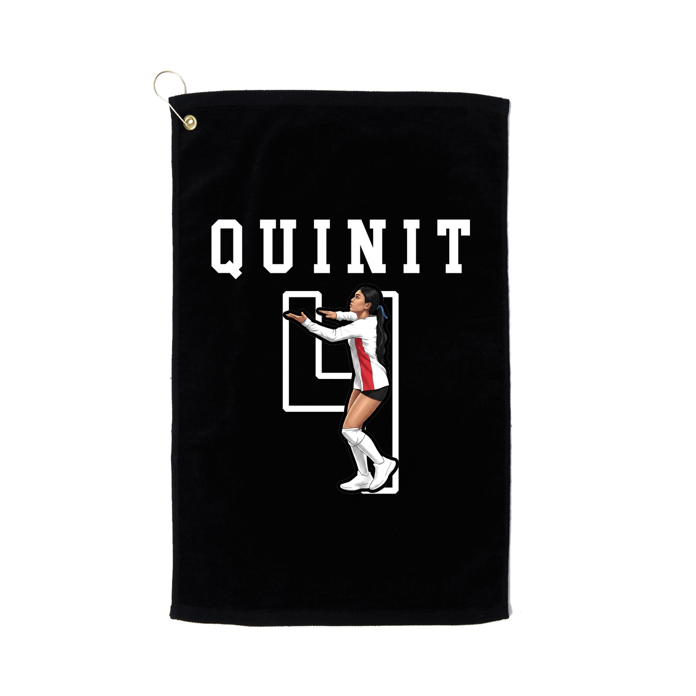 Golf Towel — Shirsey in Black