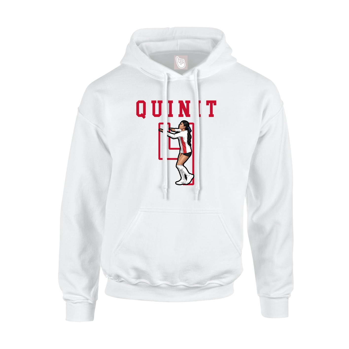 Youth Hoodie — Shirsey in White