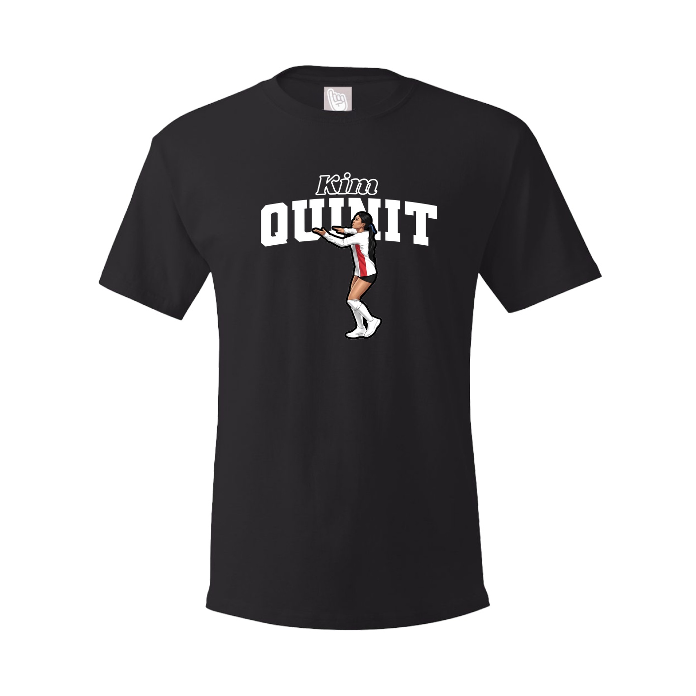 Youth Tee — Name Arch in Black