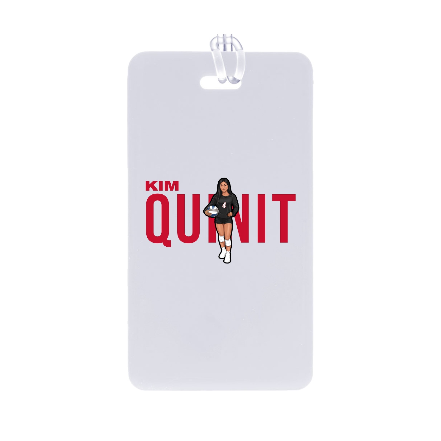 Bag Tag — Player Name in Classic