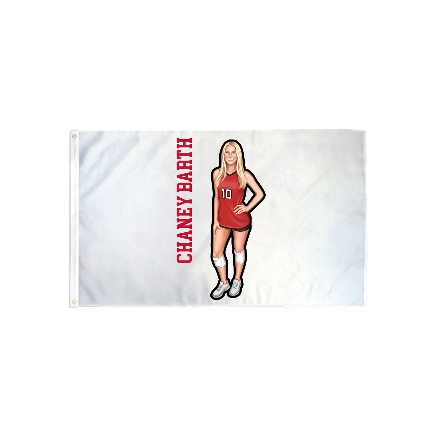 3x5 Flag — Name Vertical in Classic