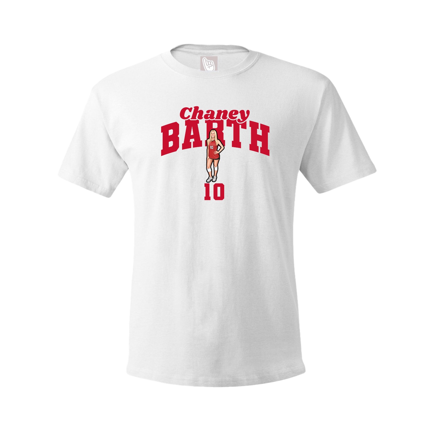 Youth Tee — Signature Arch in White