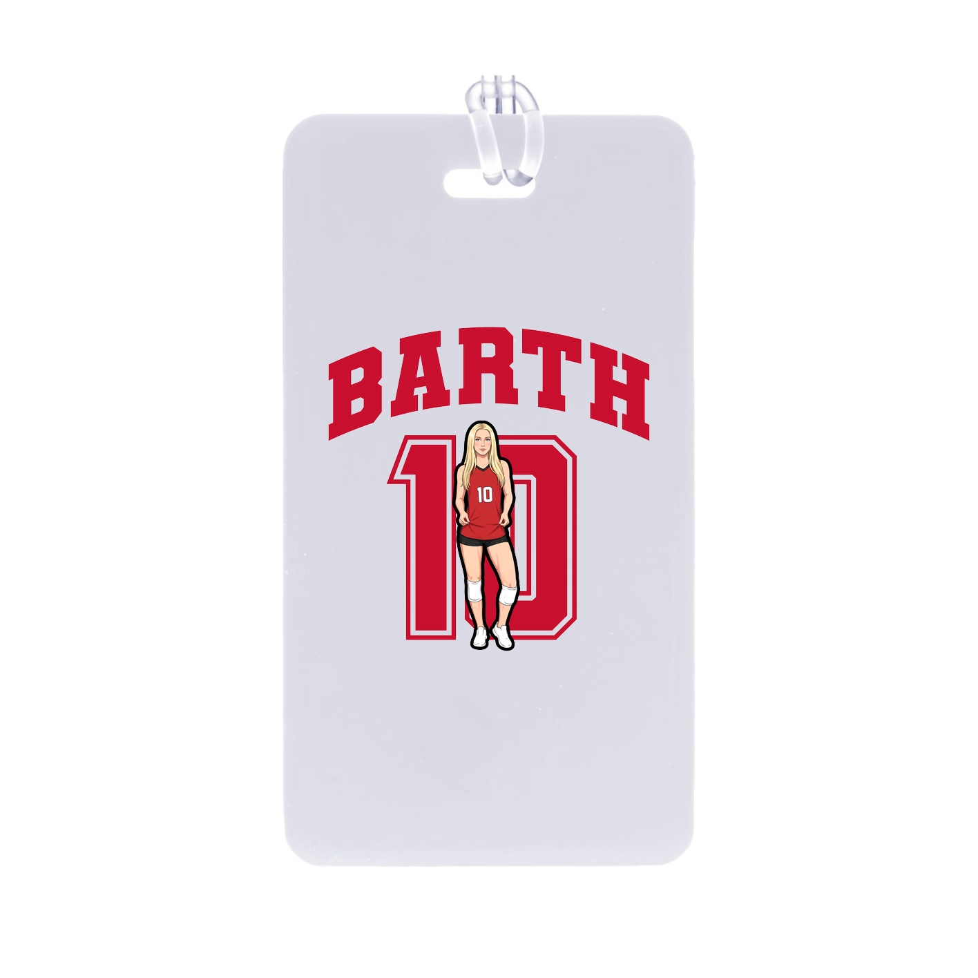Bag Tag — Number in Classic