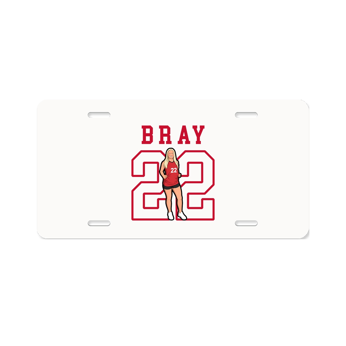 License Plate — Shirsey in Classic