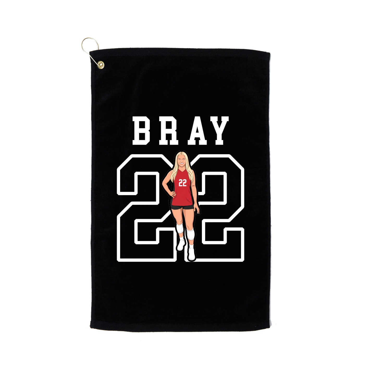 Golf Towel — Shirsey in Black