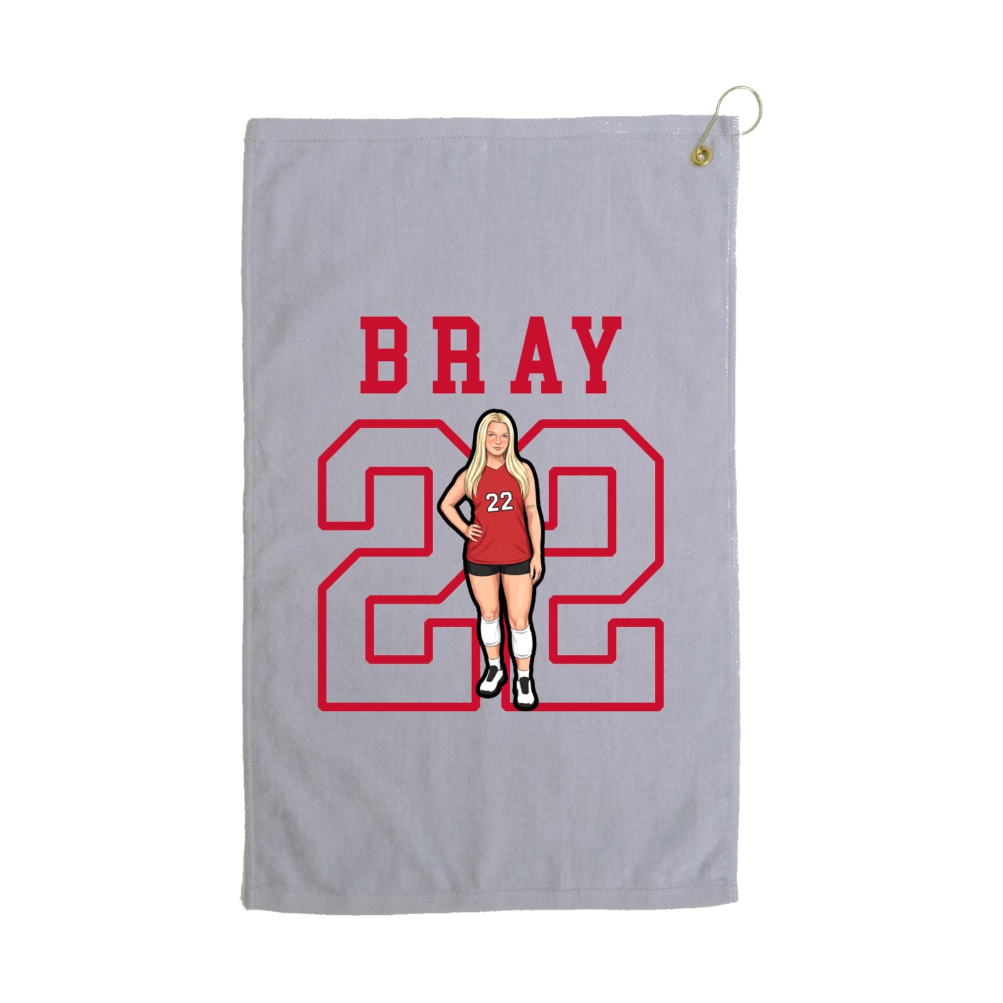 Golf Towel — Shirsey in Grey