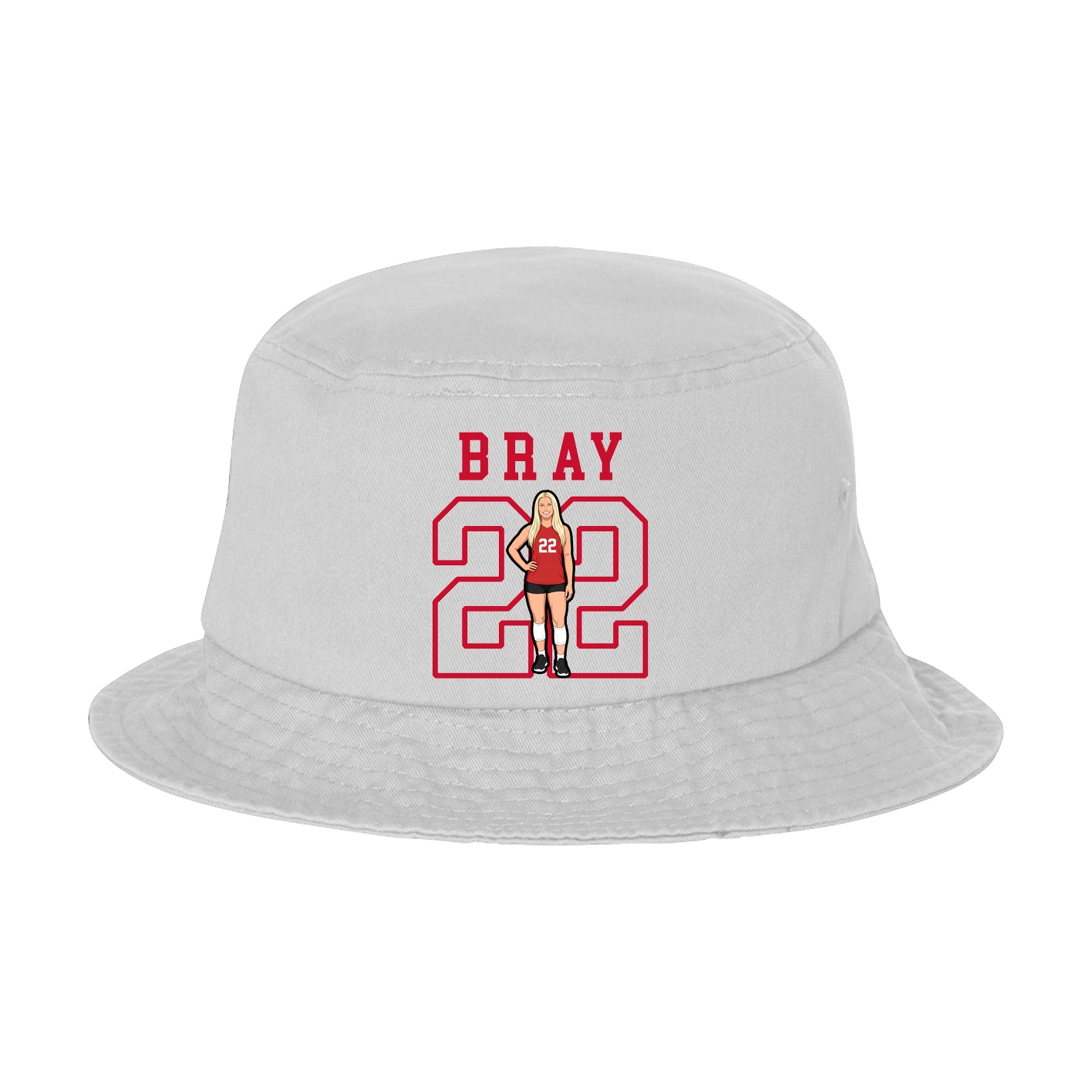 Bucket Cap — Shirsey in White