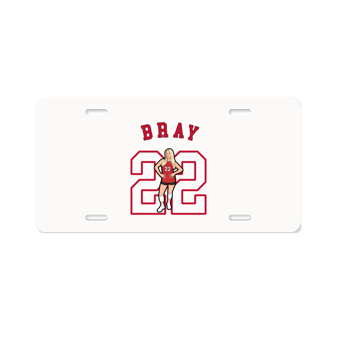 License Plate — Shirsey Arch in Classic