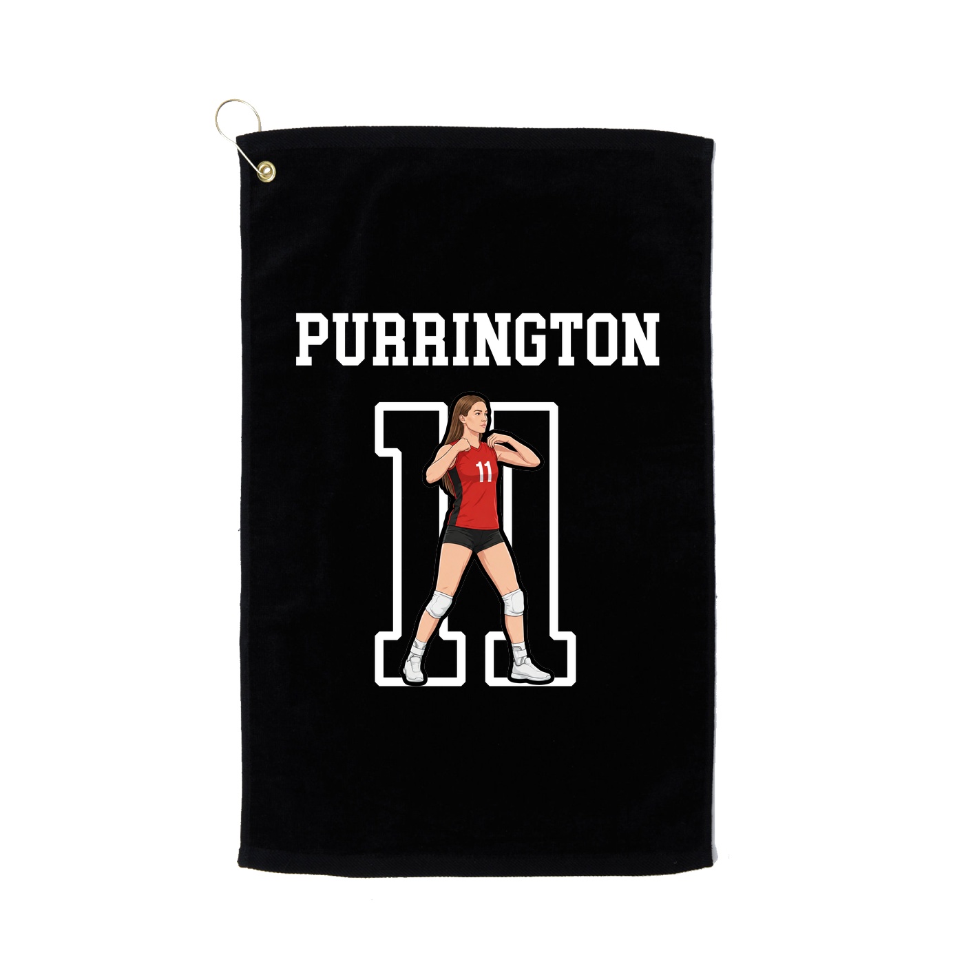 Golf Towel — Shirsey in Black