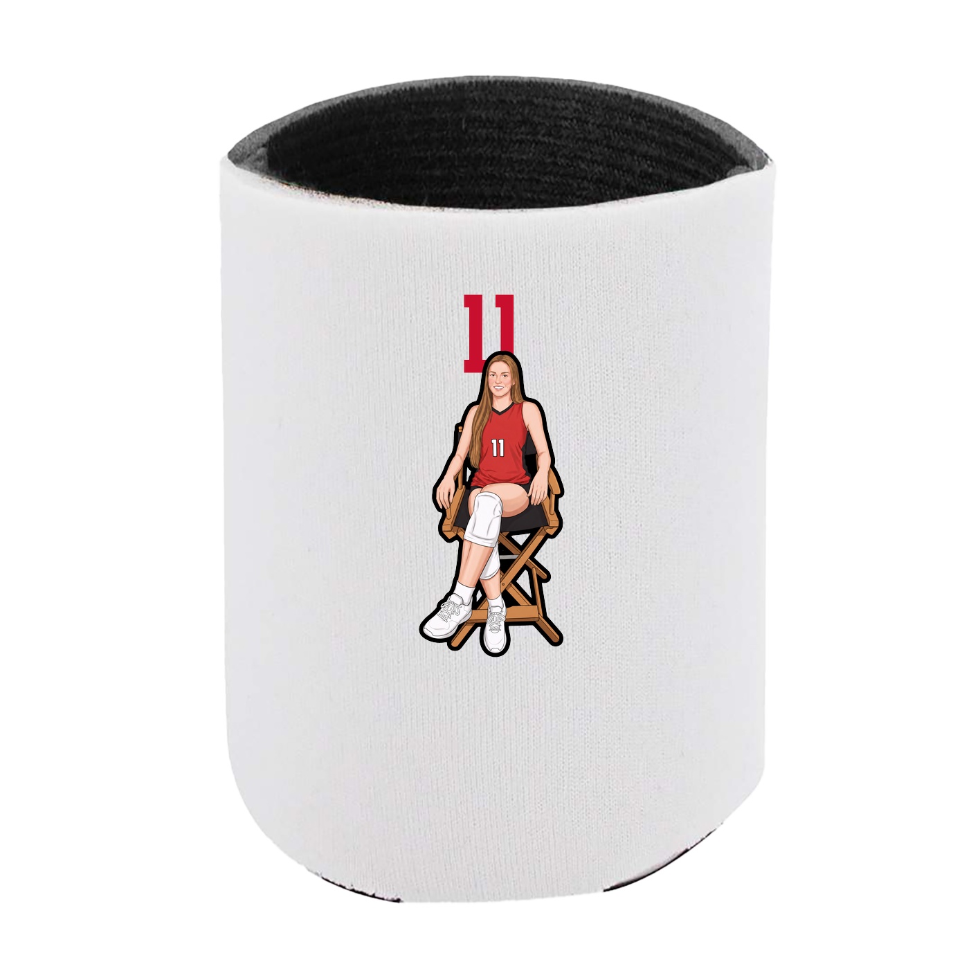 Can Holder — Number Top in White