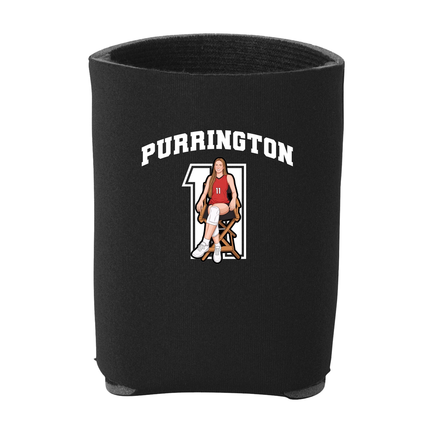 Can Holder — Number in Black