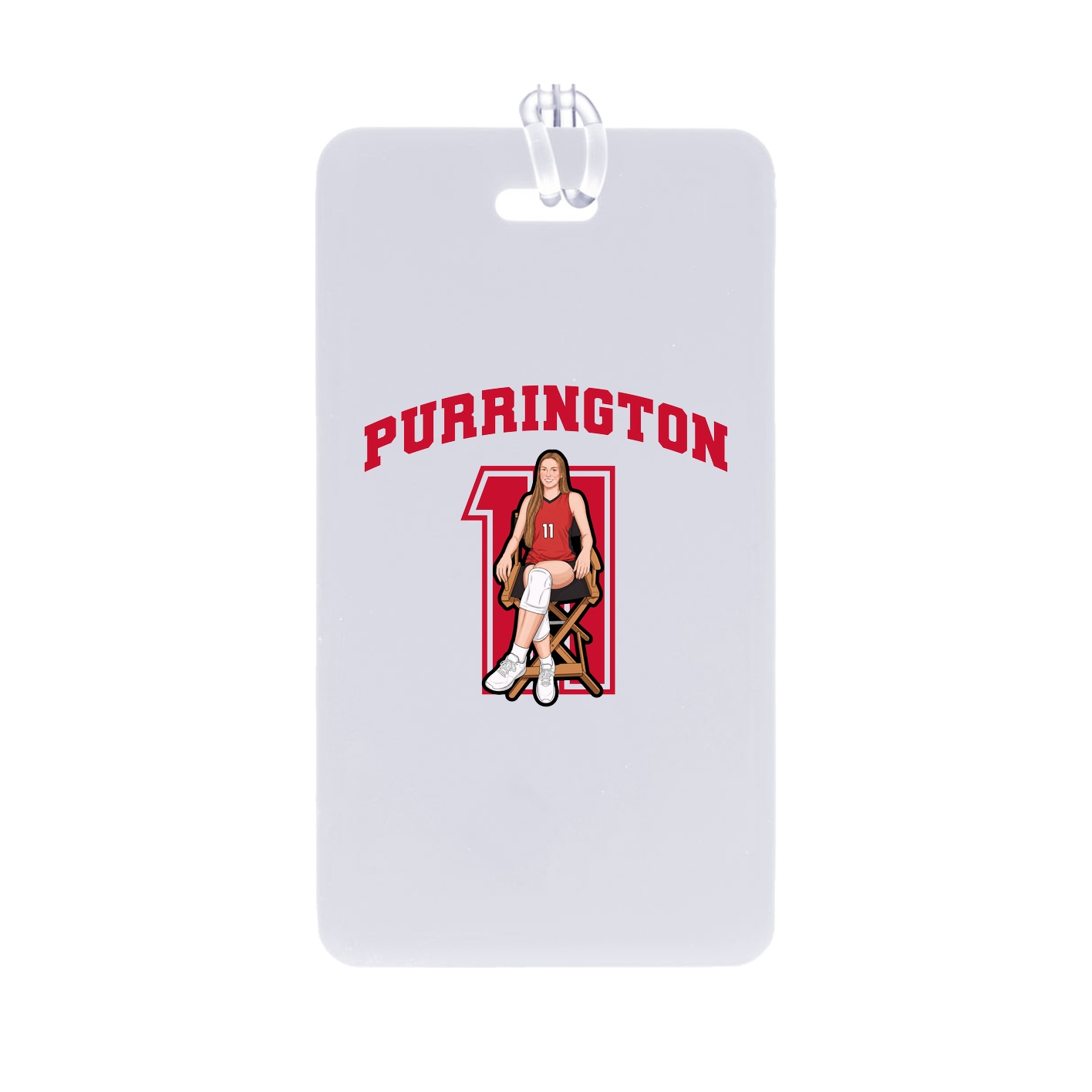 Bag Tag — Number in Classic