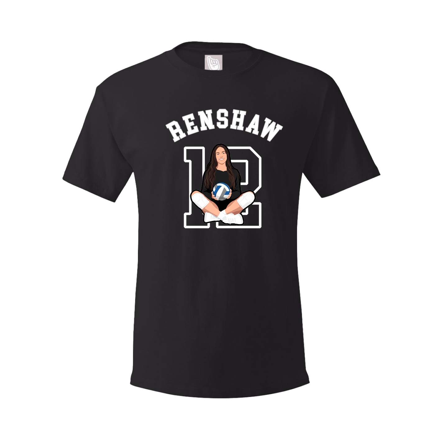 Youth Tee — Shirsey Arch in Black